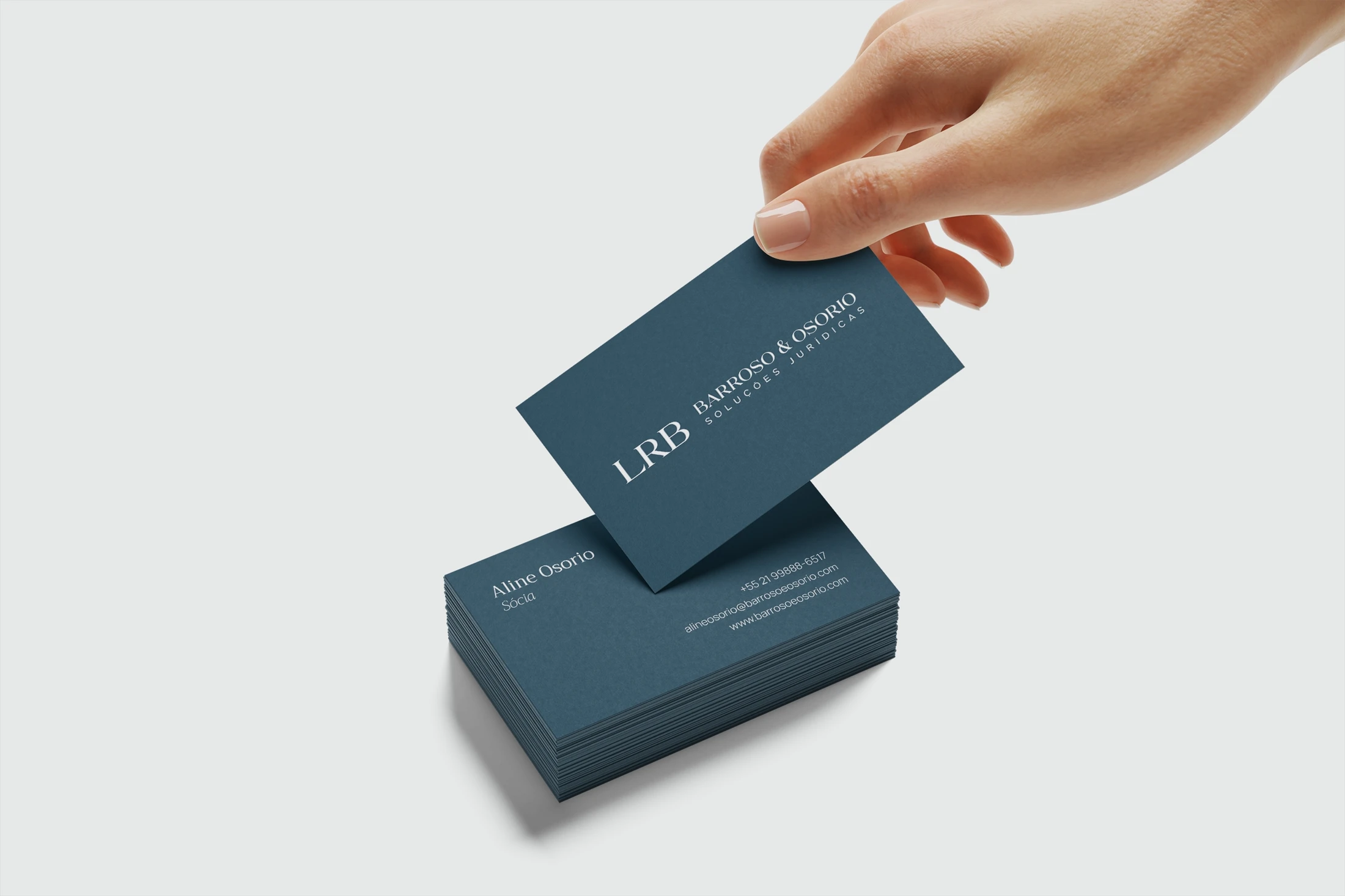 LRB stationery: envelopes, invitation, business cards, pen and the full set